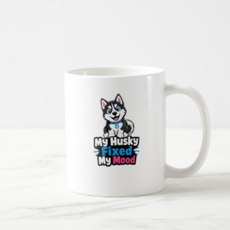 Mug Photo personnalisée T-shirt Chien Husky Husky a am