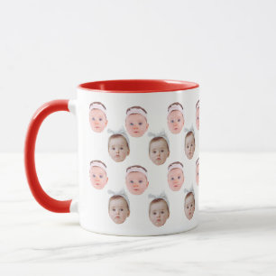 Mug Photo Personnelle, Visage Personnalisé, Visage Per