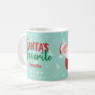Mug Photo préférée de Père Noël personnalisée