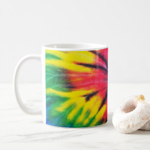 Mug Photo Rainbow Spiral Tie Dye