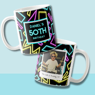 Mug Photo rétro pour 50e anniversaire