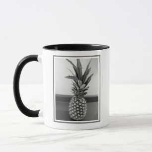 Mug Photo simple d'un ananas avec texte personnalisabl