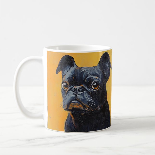 Mug Photo Simple Moderne Personnalisé d'Animal de Comp (Gauche)