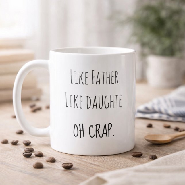 Mug Photo Tel père Telle fille (Créateur téléchargé)