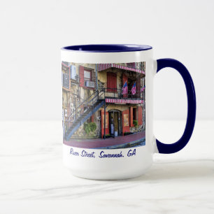 Mug Photo vintage de voyage de la Géorgie de la savan