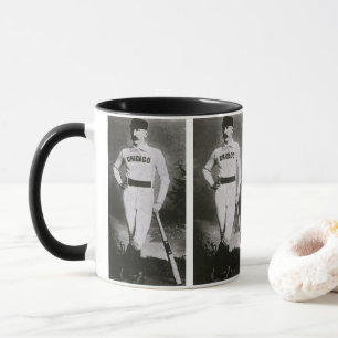 Mug Photo vintage, joueur de baseball de Chicago Sport