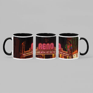 Mug Photo vintage Reno Arch enroulé