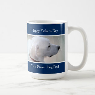 Mug Photo White Labrador Retriever Mix Cute Profile