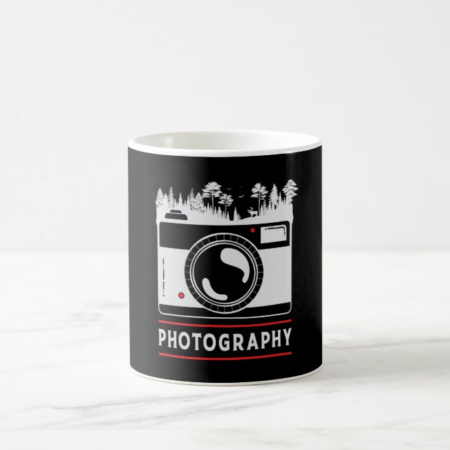 Mug Photographe Caméra Lens Drôle Drôle Cadeau (Centre)