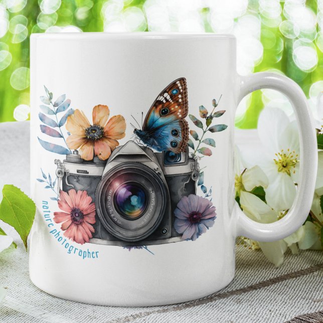 Mug Photographe de la nature (Créateur téléchargé)