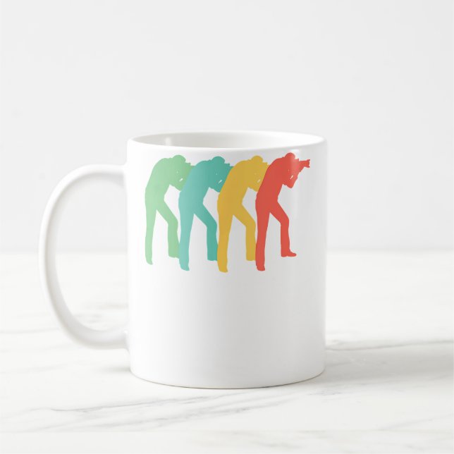 Mug Photographe Graphisme Photographie Pop Art Rétro (Gauche)