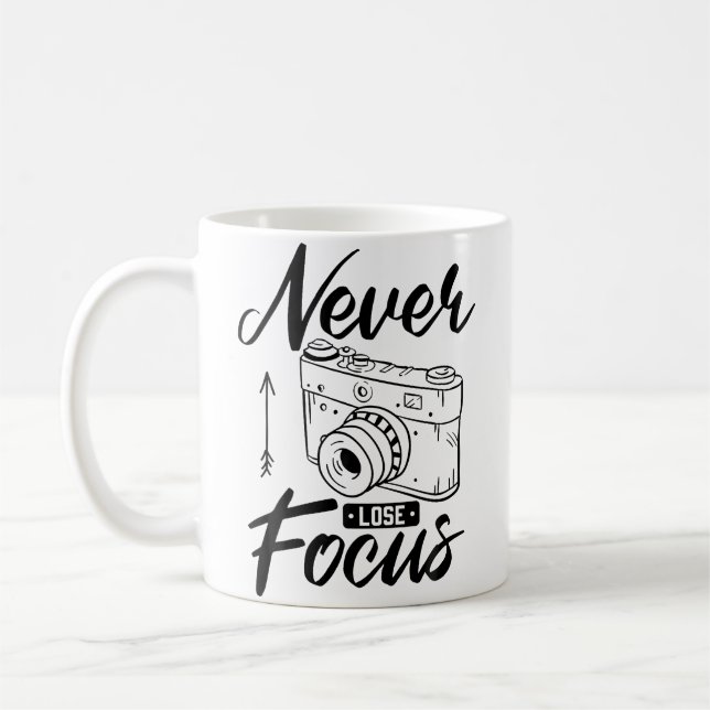 Mug Photographe Ne Perds Jamais la Concentration Appar (Gauche)
