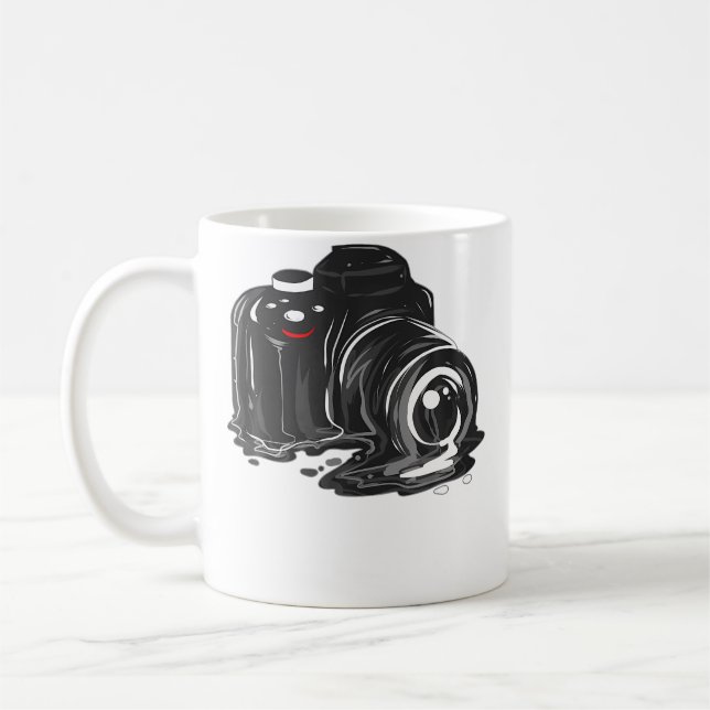 Mug Photographer Melting Camera Photography (Gauche)