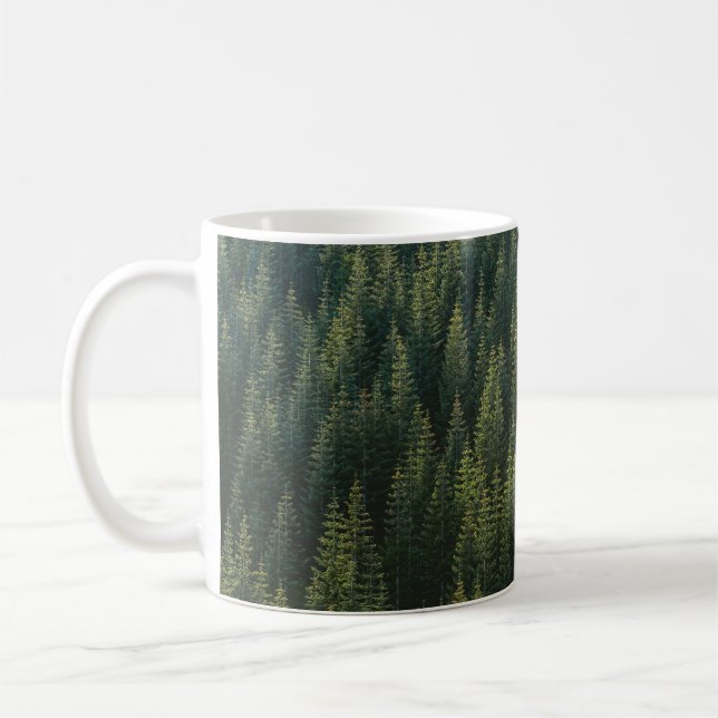 MUG PHOTOGRAPHIE AÉRIENNE DE LA FORÊT (Gauche)