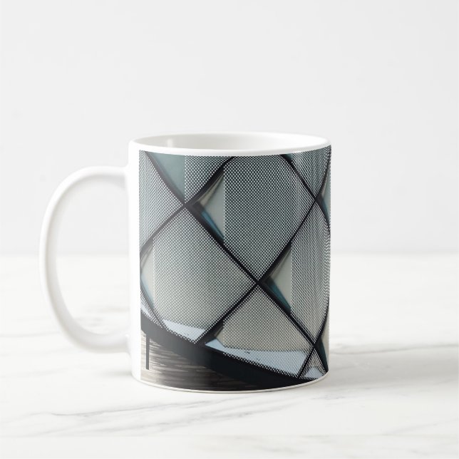Mug Photographie architecturale de mur en béton (Gauche)