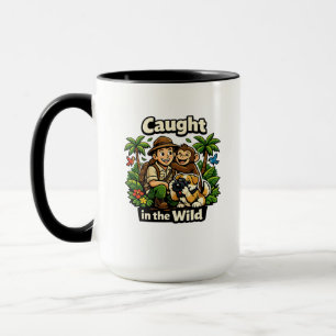 Mug Photographie de Chien avec son Propriétaire dans l