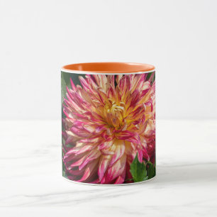 Mug Photographie de Chrysanthème Orange, Beauté Canadi