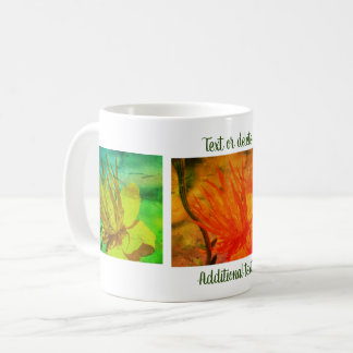Mug Photographie de Fleur Jaune orange personnalisée
