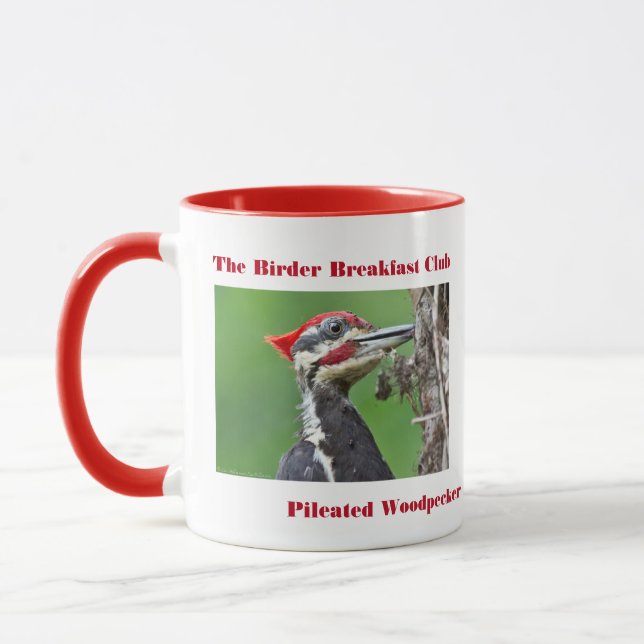 Mug Photographie de la nature Pic pileaté Ornithologue (Gauche)