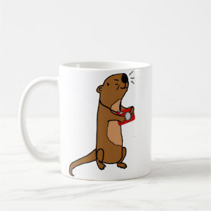 Mug Photographie de loutres de mer mignonnes