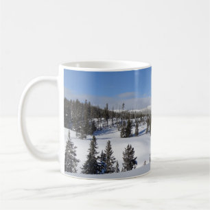 Mug Photographie de paysage hivernal de Yellowstone