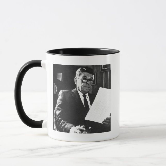 Mug Photographie de Ronald Reagan (Gauche)