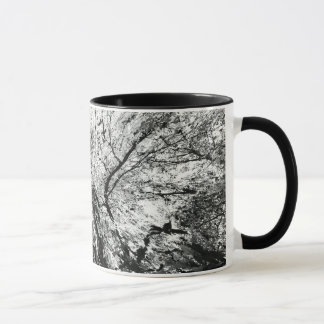 Mug Photographie de tache d'encre d'arbre d'érable
