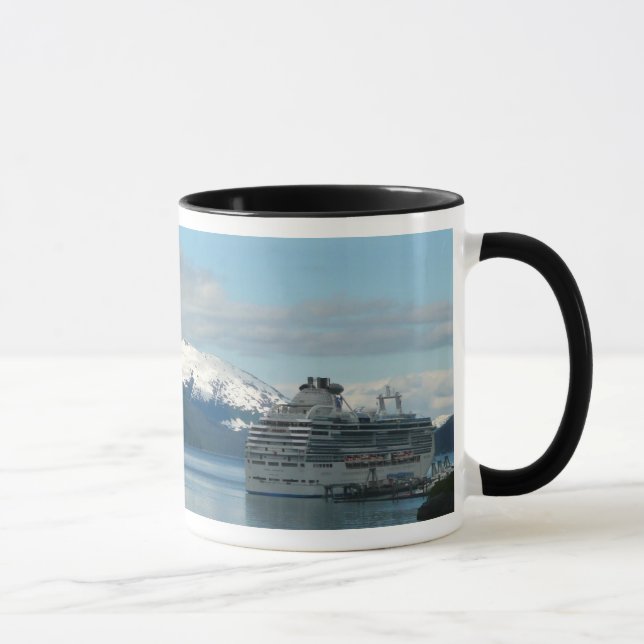 Mug Photographie de voyage de croisière en Alaska (Droite)