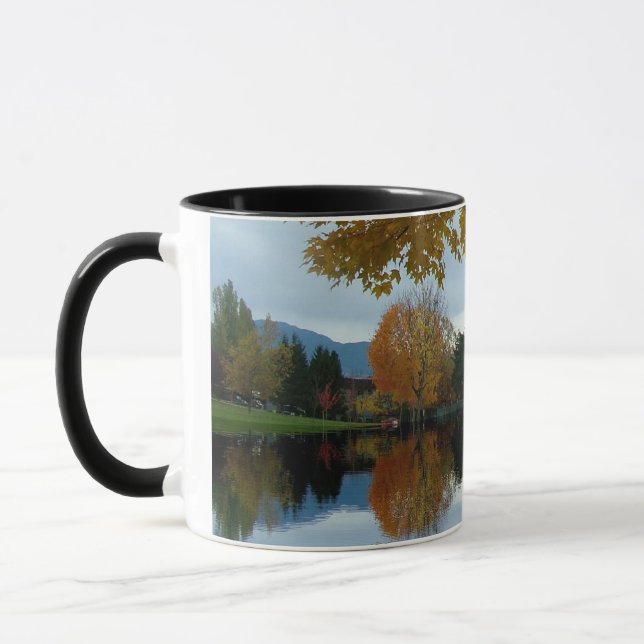 Mug Photographie du parc d'automne (Gauche)