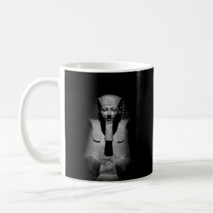 Mug Photographie du roi pharaon en noir et blanc