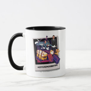 Mug Photographie d'un accident de bagages Tom & Jerry