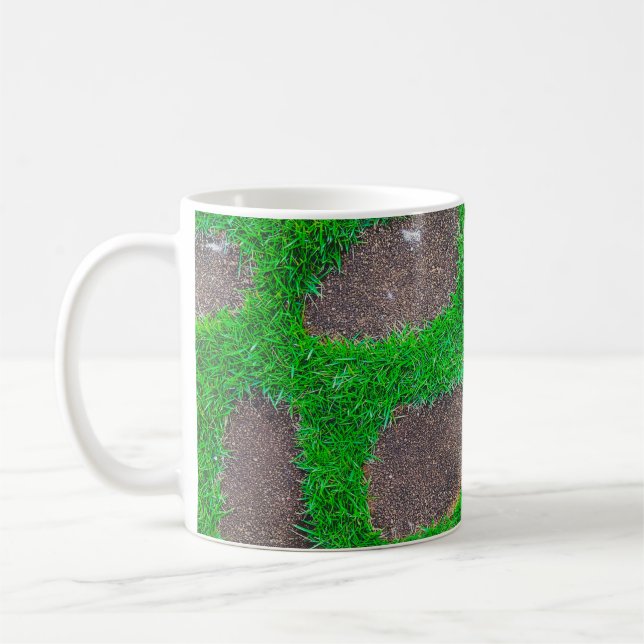 Mug Photographie en grand angle de terrain (Gauche)