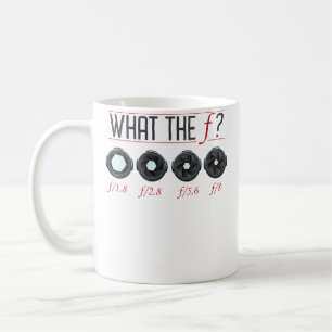 Mug Photographie féminine What The F