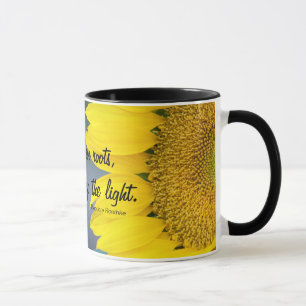 Mug Photographie haute étroite de tournesol