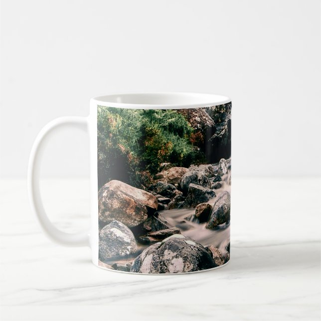 Mug Photographie WATERFALL STONES + vos idées (Gauche)