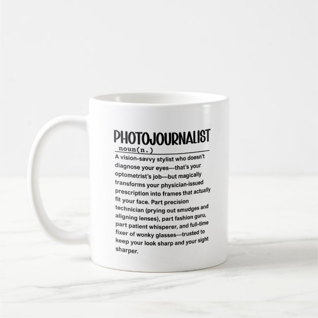 Mug Photojournaliste (Gauche)