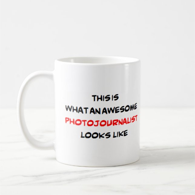 Mug photojournaliste, génial (Gauche)
