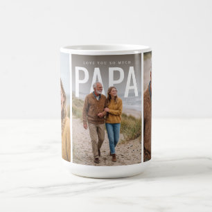 Mug PhotoPop Amour Tu M'as Tant Papa Photo Collage