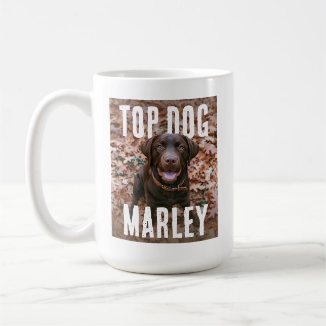 Mug PhotoPop Meilleur Chien (Gauche)