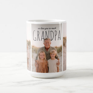 Mug PhotoPop personnalisé On t'aime tellement Papi 