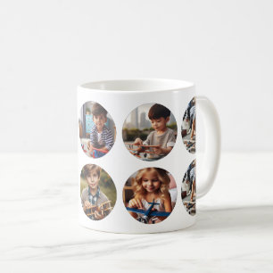 Mug Photos 10 rondes personnalisées, toute occasion en