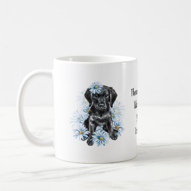 Mug Photos de chiens personnalisées (Gauche)