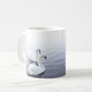 Mug Photos de cygnes tranquilles