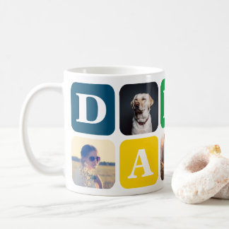 Mug Photos de papa et taper un mot de cinq lettres