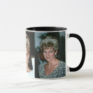 Mug Photos de princesse Diana Tiara 3x de HRH
