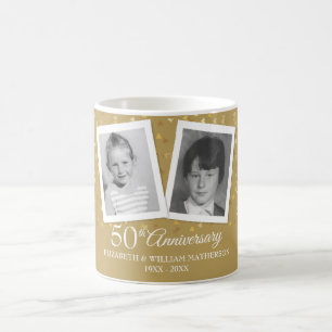 Mug Photos d'enfance pour anniversaire de mariage de d