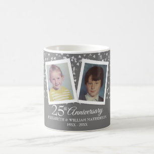 Mug Photos d'enfance pour les 25 ans d'anniversaire de