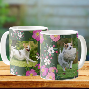 Mug Photos personnalisées dans le jardin fleur sauvage