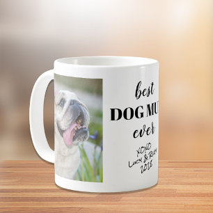 Mug Photos personnalisées Meilleure maman chien