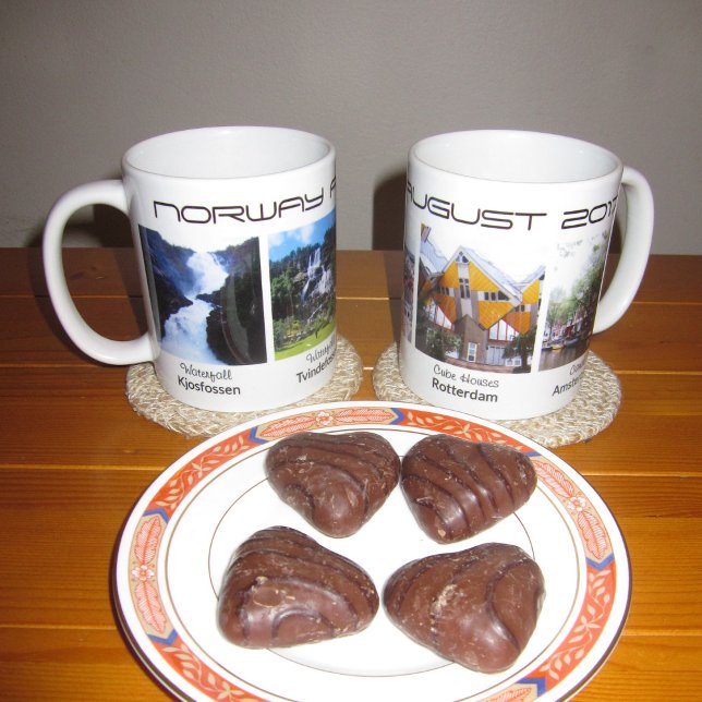 Mug Photos personnalisées modifier texte vacances souv (Créateur téléchargé)